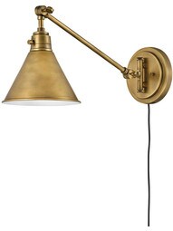 Arti Adjustable Arm 1-Light Sconce